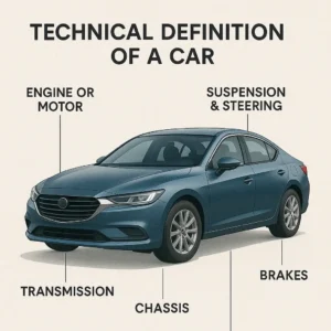 - technical definition of a car what is a car