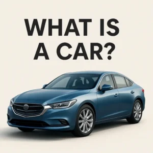 - what is a car - what is a car